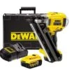DeWALT DCN692P2 18V Li-Ion Accu Constructie Tacker Set (2x 5.0Ah Accu) In Koffer - 50-90mm - Koolborstelloos - DCN692P2-QW
