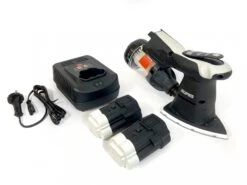 RUPES RU-HSS73 18V Li-ion Accu Deltaschuurmachine Set (2x 2.5Ah) - IBrid - Met Stofafzuiging - In Systainer -Makita || Bosch || Stanley Verkoop 79608449362088fbe4571a9db2ab5cdf