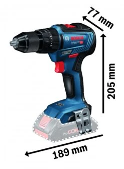 Bosch GSB 18V-55 18V Li-ion Accu Schroefklopboormachine Set (2x4.0Ah) In L-Boxx -Makita || Bosch || Stanley Verkoop 79c2392412544bc184df4041b9b7587e