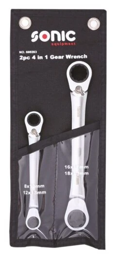Sonic 600203 4 In 1 Ring/ratel In Etui - 2 Delig