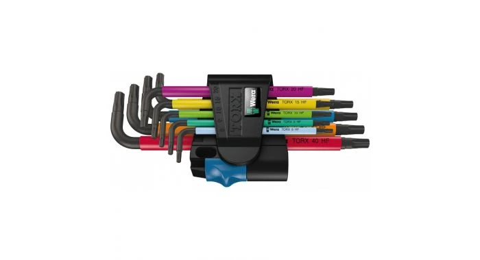 Wera 967/9 TX 9 Delige Inbussleutel Set - Torx - T8-40 1 Wera 967/9 TX 9 Delige Inbussleutel Set - Torx - T8-40