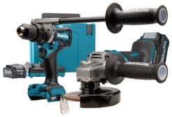Makita DK0124G201 XGT 40V Max Li-Ion Accu Combiset (2x 4,0Ah) In Mbox - Koolborstelloos