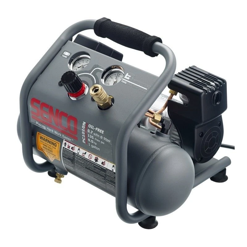Senco PC1010NEU Compressor - 300W - 9 Bar - 3,8L 2 Senco PC1010NEU Compressor - 300W - 9 Bar - 3,8L - Afbeelding 2
