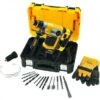 DeWalt D25417KT SDS-plus Combihamer Incl. Snelspanboorkop & Accessoires In Koffer - 1000W - 4,2J - D25417KT-QS