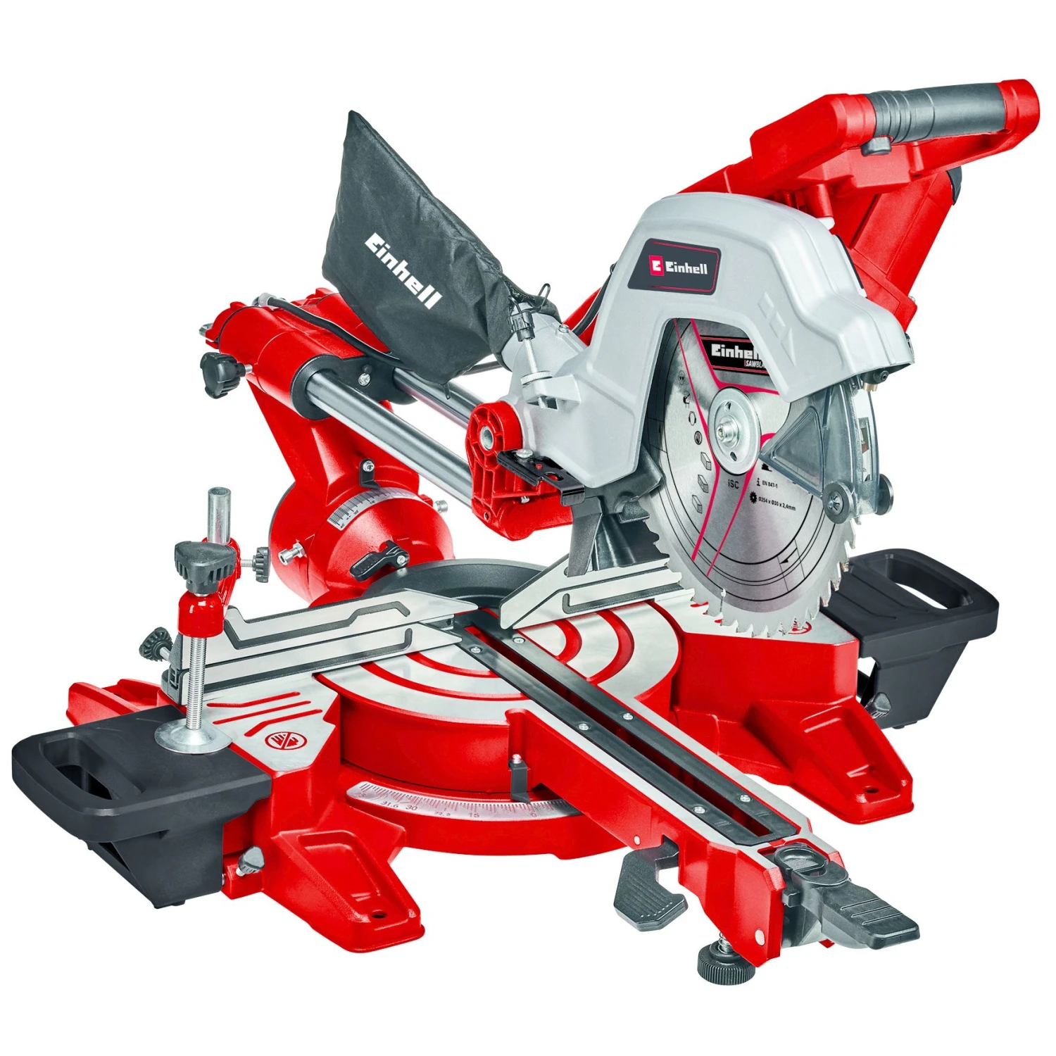 Einhell TE-SM 254 Radiaal Afkortzaag - 2100W - 254 X 30mm - 4300875 1 Einhell TE-SM 254 Radiaal Afkortzaag - 2100W - 254 X 30mm - 4300875