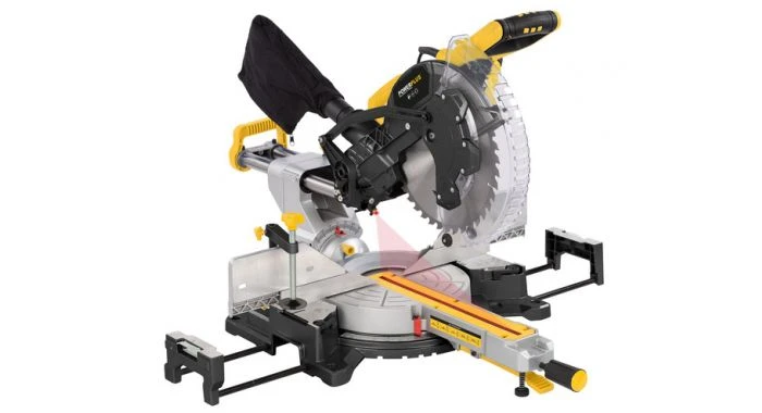 Powerplus POWX075751DB Telescopische Verstekzaag Dubbele Afschuining - 2000W - 305mm 1 Powerplus POWX075751DB Telescopische Verstekzaag Dubbele Afschuining - 2000W - 305mm