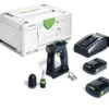 Festool CXS 18 C 3,0-Plus 18V Li-Ion Accu Schroefboormachine Set (2x 3,0Ah) In Systainer - 40Nm - 576883