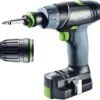 Festool TXS 2,6-Plus 10,8V Li-Ion Accu Schroefboormachine Set (2x 2,6Ah) In Systainer - 16Nm - 12mm - 576101