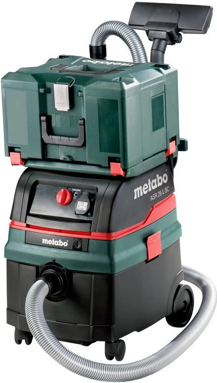 Metabo ASR 25 L SC Bouwstofzuiger - 1400W - L-klasse - 25L - 602024000 4 Metabo ASR 25 L SC Bouwstofzuiger - 1400W - L-klasse - 25L - 602024000 - Afbeelding 4