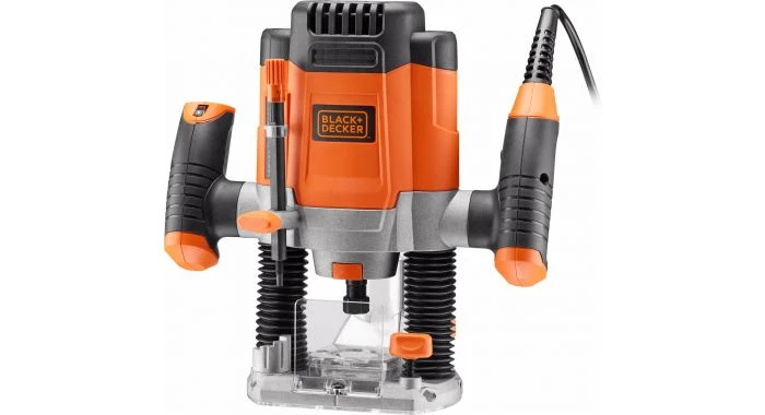 Black & Decker Black+Decker KW1200EKA Bovenfrees In Koffer - 1200W - KW1200EKA-QS 1 Black & Decker Black+Decker KW1200EKA Bovenfrees In Koffer - 1200W - KW1200EKA-QS