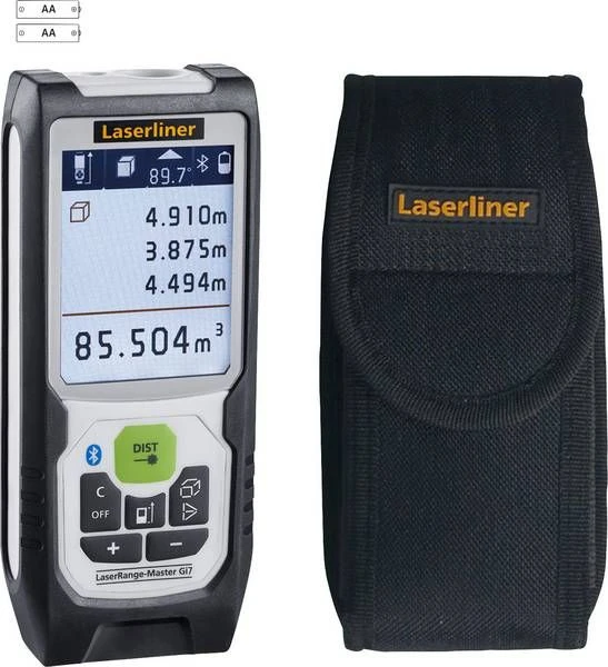 Laserliner LaserRange-Master Gi7 Pro Laserafstandsmeter Met Bluetooth - Groene Laser - 70m - 080.837A 1 Laserliner LaserRange-Master Gi7 Pro Laserafstandsmeter Met Bluetooth - Groene Laser - 70m - 080.837A
