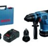 Bosch GBH 18V-34 CF 18V Li-ion Accu BiTurbo Boorhamer Set - 2x ProCORE 18V 8,0 Ah - Koolborstelloos - 0611914002