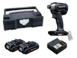 Panasonic EY76A1PN2G 18V Li-ion Accu Slagschroevendraaier Set (2x 3.0Ah Accu) In Koffer