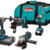 Makita DLX4157TX1 LXT 18V Li-Ion Accu Combiset (2x 5,0 Ah Accu) In Tas