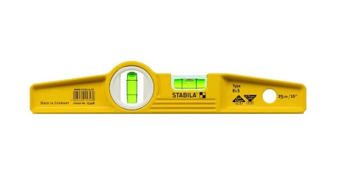 Stabila 81S / 2500 Torpedo Waterpas - 250mm 1 Stabila 81S / 2500 Torpedo Waterpas - 250mm