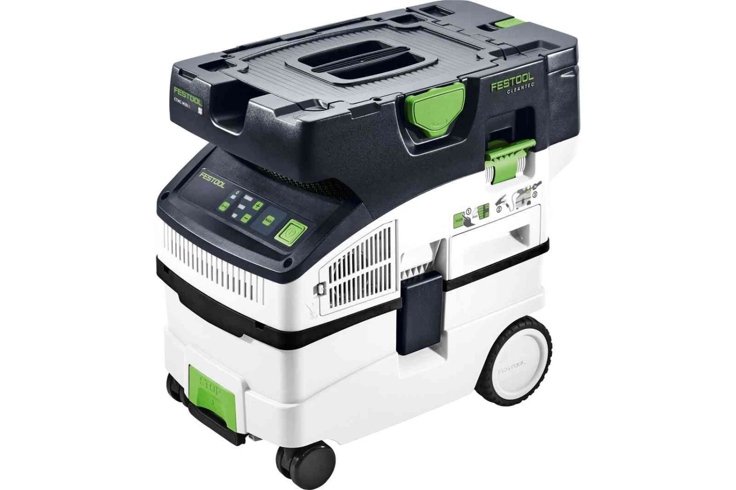 Festool CTMC MIDI I-Basic 36V (2x18V) Li-Ion Accu Stofzuiger Body - M-klasse - 3100l/min - 577067 2 Festool CTMC MIDI I-Basic 36V (2x18V) Li-Ion Accu Stofzuiger Body - M-klasse - 3100l/min - 577067 - Afbeelding 2