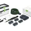 Festool CTMC SYS HPC 4,0 I-Plus 36V (2x18V) Li-Ion Accu Stofzuiger Set (4x4.0Ah) - 2400L/min - M-klasse - 576942