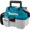Makita DVC750LTX3 18V Li-Ion Accu Stofzuiger Set (1x 5,0Ah) Incl. Vloeistoffilter - 7,5L - Koolborstelloos