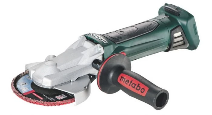 Metabo WF 18 LTX 125 QUICK 18V Li-Ion Accu Platkop Haakse Slijper Body - 125mm - 601306890 1 Metabo WF 18 LTX 125 QUICK 18V Li-Ion Accu Platkop Haakse Slijper Body - 125mm - 601306890