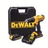 DeWalt DCD771C2 18V Li-Ion Accu Boor-/schroefmachine Set (2x 1.3Ah Accu) In Koffer - DCD771C2-QW
