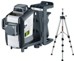 Laserliner SuperPlane-Laser 3G Pro Set Kruislijnlaser Incl. Statief In L-boxx - Groen - 3 Lijnen - 30m - 036.650-1