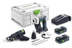 Festool DURADRIVE DWC 18-2500 HPC4,0 I-Plus 18V Li-Ion Accu Bandschroefmachine Set (2x4,0Ah) In Systainer - 18Nm - 55mm - Koolborstelloos - 576498 -Makita || Bosch || Stanley Verkoop 99dbe45281e4664b796fe71da8c399d8