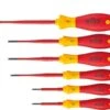 Wiha 3251TRK6 6-delige SoftFinish Electric Slimfix VDE Schroevendraaierset - Torx Tamper Resistant - 41245