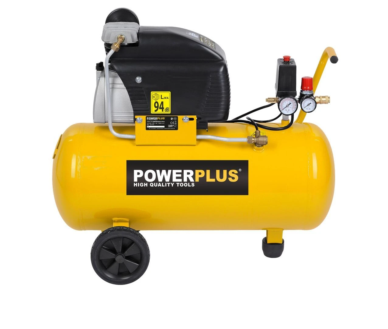 Powerplus POWX1760 Compressor - 1500W - 50L - Olie 5 Powerplus POWX1760 Compressor - 1500W - 50L - Olie - Afbeelding 5