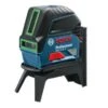 Bosch GCL 2-15 G Kruislijnlaser Met Loodlijnfunctie + Wandhouder In Koffer - 15m - Groen - 0601066J00