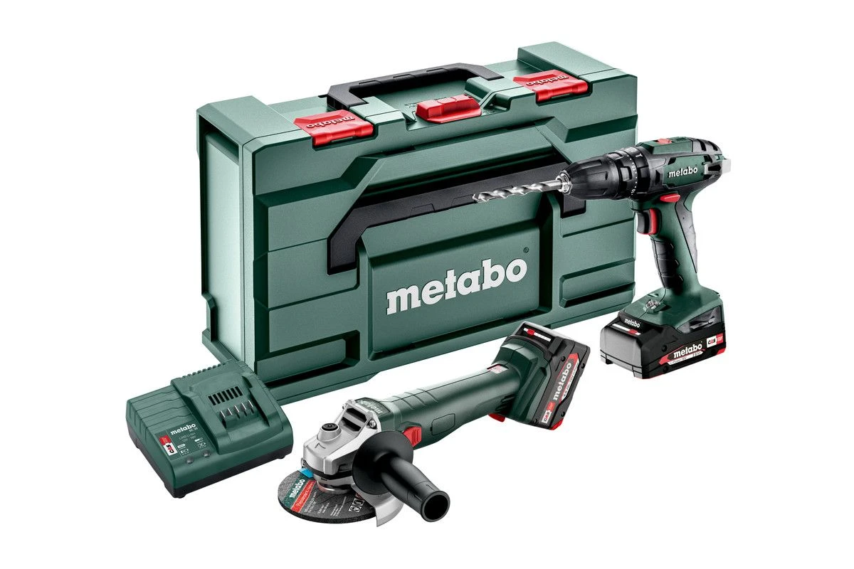 Metabo Combo Set 2.4.4 18V Li-Ion Accu Combiset In MetaBox (2x 2.0Ah) 1 Metabo Combo Set 2.4.4 18V Li-Ion Accu Combiset In MetaBox (2x 2.0Ah)
