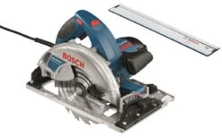 Bosch GKS 65 GCE Cirkelzaag En Geleiderail In L-Boxx - 1800W - 190mm - 0601668902