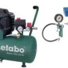 Metabo Basic 250-24 W Compressor + LPZ 4 Toebehorenset - 1500W - 8 Bar - 24L - 95 L/min - 690836000