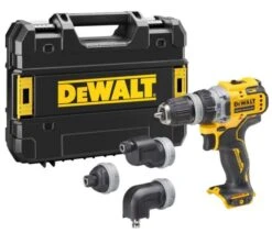 DeWALT DCD703L2T 12V Li-ion Accu Schroefboormachine Set (2x 3.0Ah) Multi-head In TSTAK Koffer -Makita || Bosch || Stanley Verkoop acc0e2bd8c8f784829aa50d4087f1b08 1
