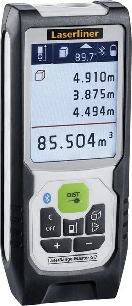 Laserliner LaserRange-Master Gi7 Pro Laserafstandsmeter Met Bluetooth - Groene Laser - 70m - 080.837A 5 Laserliner LaserRange-Master Gi7 Pro Laserafstandsmeter Met Bluetooth - Groene Laser - 70m - 080.837A - Afbeelding 5