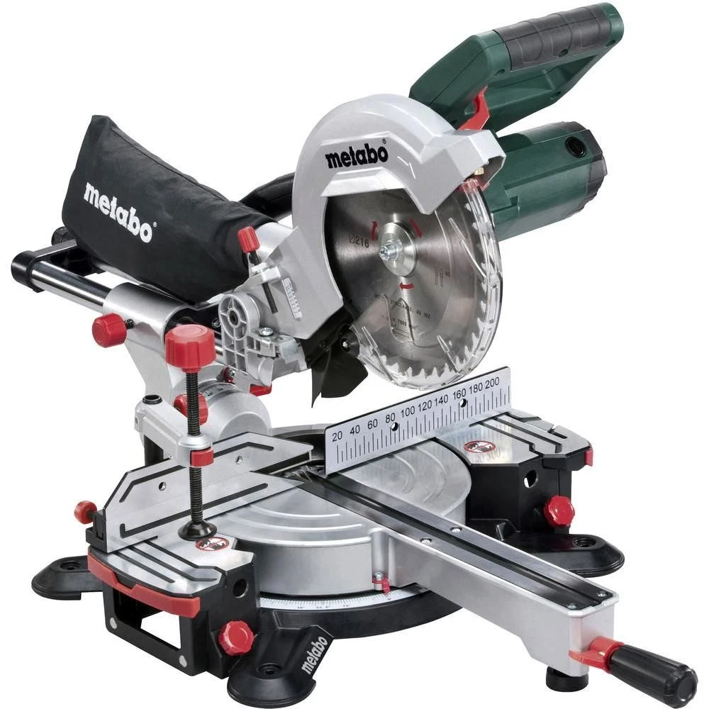 Metabo KGS 216 M Afkortzaag Met 2 Zaagbladen - 1500W - 216 X 30mm - 690827000 2 Metabo KGS 216 M Afkortzaag Met 2 Zaagbladen - 1500W - 216 X 30mm - 690827000 - Afbeelding 2
