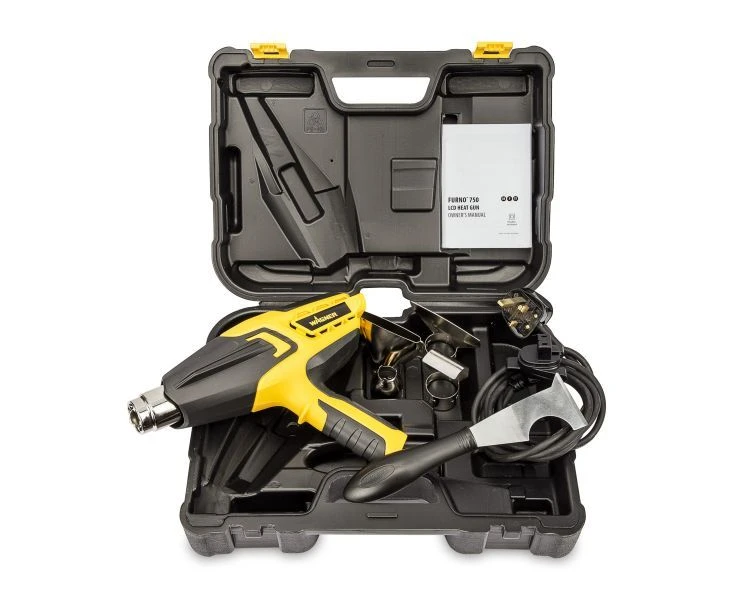 Wagner Furno 750 Heteluchtpistool Incl. Accessoires In Koffer - 2000W - 820l/min 4 Wagner Furno 750 Heteluchtpistool Incl. Accessoires In Koffer - 2000W - 820l/min - Afbeelding 4