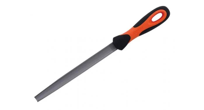 Bahco 1-210-08-3-2 Halfronde Vijl Met Ergonomisch Hecht - 18TPCM - 200mm 1 Bahco 1-210-08-3-2 Halfronde Vijl Met Ergonomisch Hecht - 18TPCM - 200mm