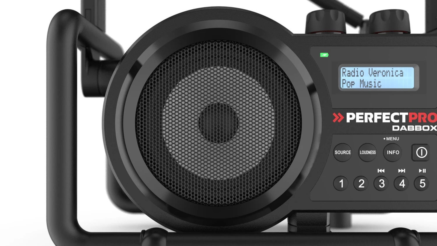 PerfectPro DBX3 DABBOX Bouwradio FM RDS - DAB+ - Bluetooth - AUX-in - Werkt Op Netstroom En Batterijen - DBX3 4 PerfectPro DBX3 DABBOX Bouwradio FM RDS - DAB+ - Bluetooth - AUX-in - Werkt Op Netstroom En Batterijen - DBX3 - Afbeelding 4