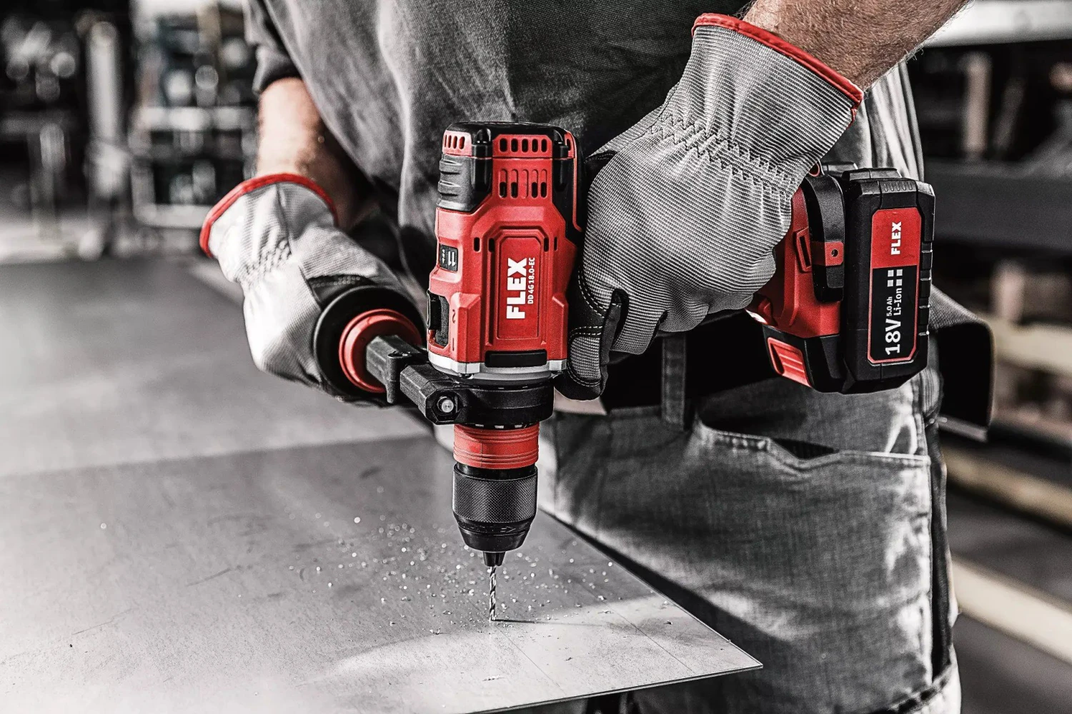 Flex DD 4G 18.0-EC/5.0 Set Li-ion Accu Schroef-/boormachine Set (2x 5.0Ah) In L-Boxx - 18V - Koolborstelloos 4 Flex DD 4G 18.0-EC/5.0 Set Li-ion Accu Schroef-/boormachine Set (2x 5.0Ah) In L-Boxx - 18V - Koolborstelloos - Afbeelding 4