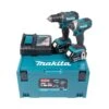 Makita DLX2127MJ 18V Li-Ion Accu Boor-/schroefmachine (DDF482) & Slagschroevendraaier (DTD152) Combiset (2x 4.0Ah) In Mbox