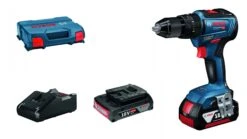 Bosch GSB 18V-55 18V Li-ion Accu Schroefklopboormachine Set (2x2.0Ah) In L-Case -Makita || Bosch || Stanley Verkoop b315a54901c7212289a4893e256d80f7