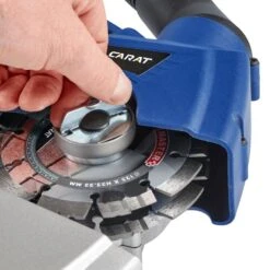 Carat SL-1255 Dustec Sleuvenzaagmachine Incl. 2 Diamantzaagbladen In Koffer - 1800W - 125 X 22,23mm -Makita || Bosch || Stanley Verkoop b317d2951a6b561e03e6bd3d667231aa