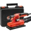Black & Decker Black+Decker KA320EKA Vlakschuurmachine In Koffer - 240W - 91 X 189mm