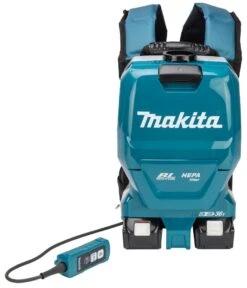 Makita DVC261TX11 2x18V Li-Ion Accu Rugstofzuiger Set (2x 5,0Ah) Incl. Accessoires - 120m³/uur - Koolborstelloos -Makita || Bosch || Stanley Verkoop b439da202c6139155e55157679070937