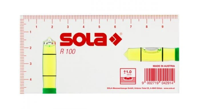 Sola R100 Architectwaterpas - 10cm 1 Sola R100 Architectwaterpas - 10cm