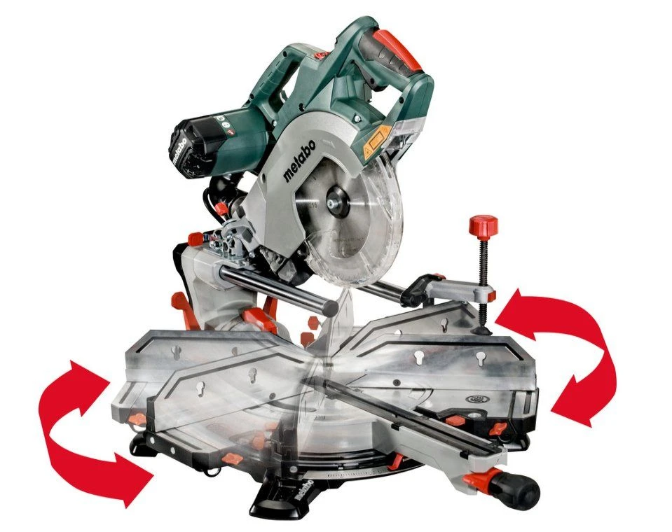 Metabo KGSV 72 XACT Afkortzaag - 1800W - 216 X 30mm - 611216000 2 Metabo KGSV 72 XACT Afkortzaag - 1800W - 216 X 30mm - 611216000 - Afbeelding 2