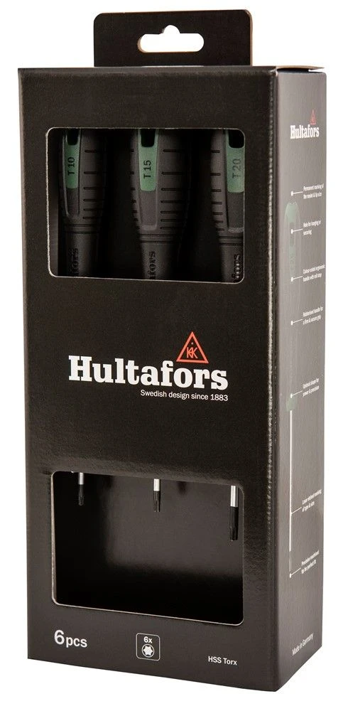 Hultafors HSS Torx® Schroevendraaierset - 6 Stuks - 444435 2 Hultafors HSS Torx® Schroevendraaierset - 6 Stuks - 444435 - Afbeelding 2