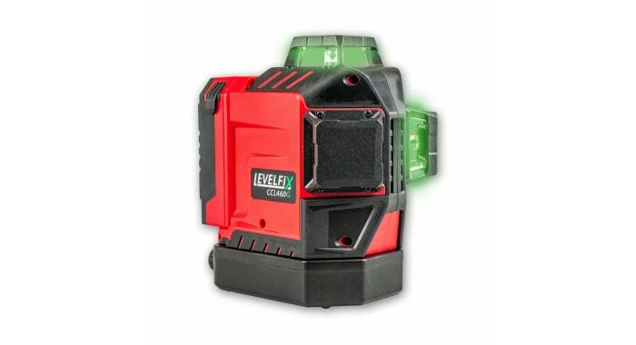 Levelfix CCL460G 3D Cone / Kruislijnlaser 3x360° Set - Groen - 40m - 556152 1 Levelfix CCL460G 3D Cone / Kruislijnlaser 3x360° Set - Groen - 40m - 556152