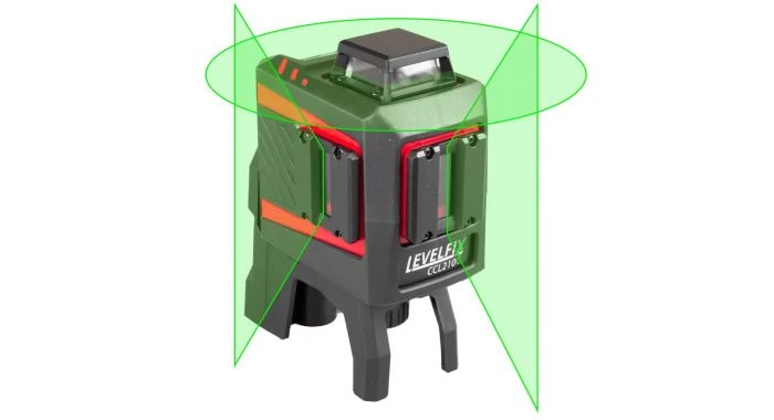 Levelfix CCL210G Lijnlaser In Tas - 2 Lijnen - Groen - 40m 1 Levelfix CCL210G Lijnlaser In Tas - 2 Lijnen - Groen - 40m