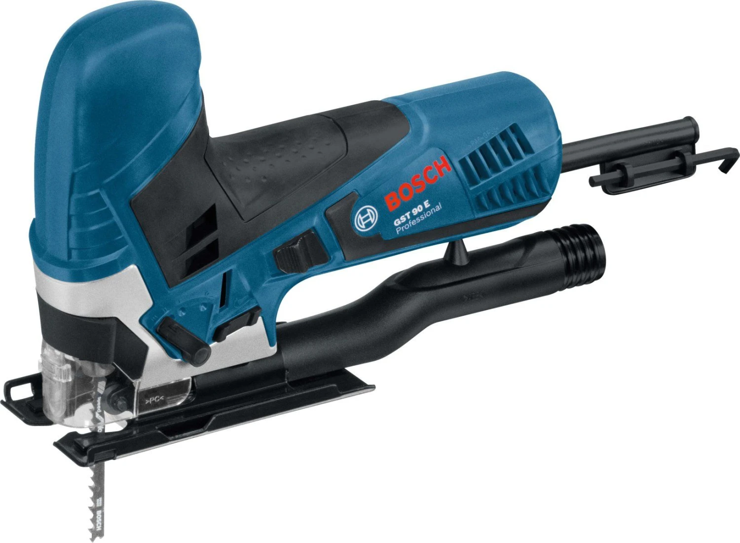 Bosch GST 90 E Decoupeerzaag Incl. 25 Zaagbladen In Koffer - 650W - T-greep - Variabel - 060158G002 1 Bosch GST 90 E Decoupeerzaag Incl. 25 Zaagbladen In Koffer - 650W - T-greep - Variabel - 060158G002